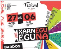 Festival Xarnegu Eguna. Du 27 avril au 6 mai 2018 à BARDOS. Pyrenees-Atlantiques.  21H00